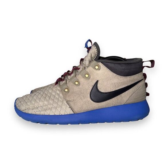 Nike Roshe Run Sneakerboot 'Bamboo Blue' 615601-200 Men's 9 - Picture 2 of 11